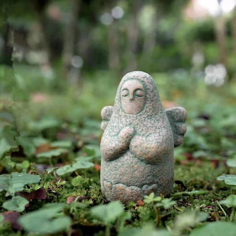 Zelda Shrine Stone Statue – Gaming Collectible Figurine