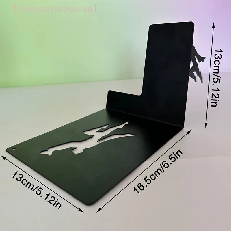 Superhero Metal Bookend Figurine – Desktop Book Storage