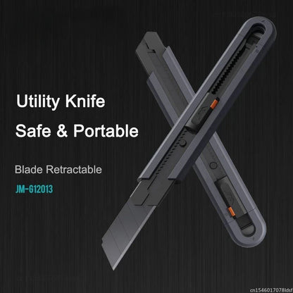 Xiaomi JimiHome Pocket Utility Knife – Carbon Steel Blade with Safety Lock for DIY & Crafts