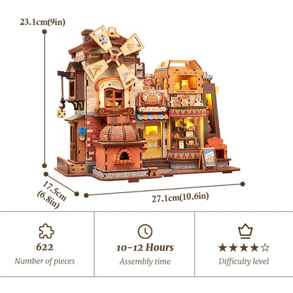 Mechanical Factory Music Box Wooden Puzzle - Image 5