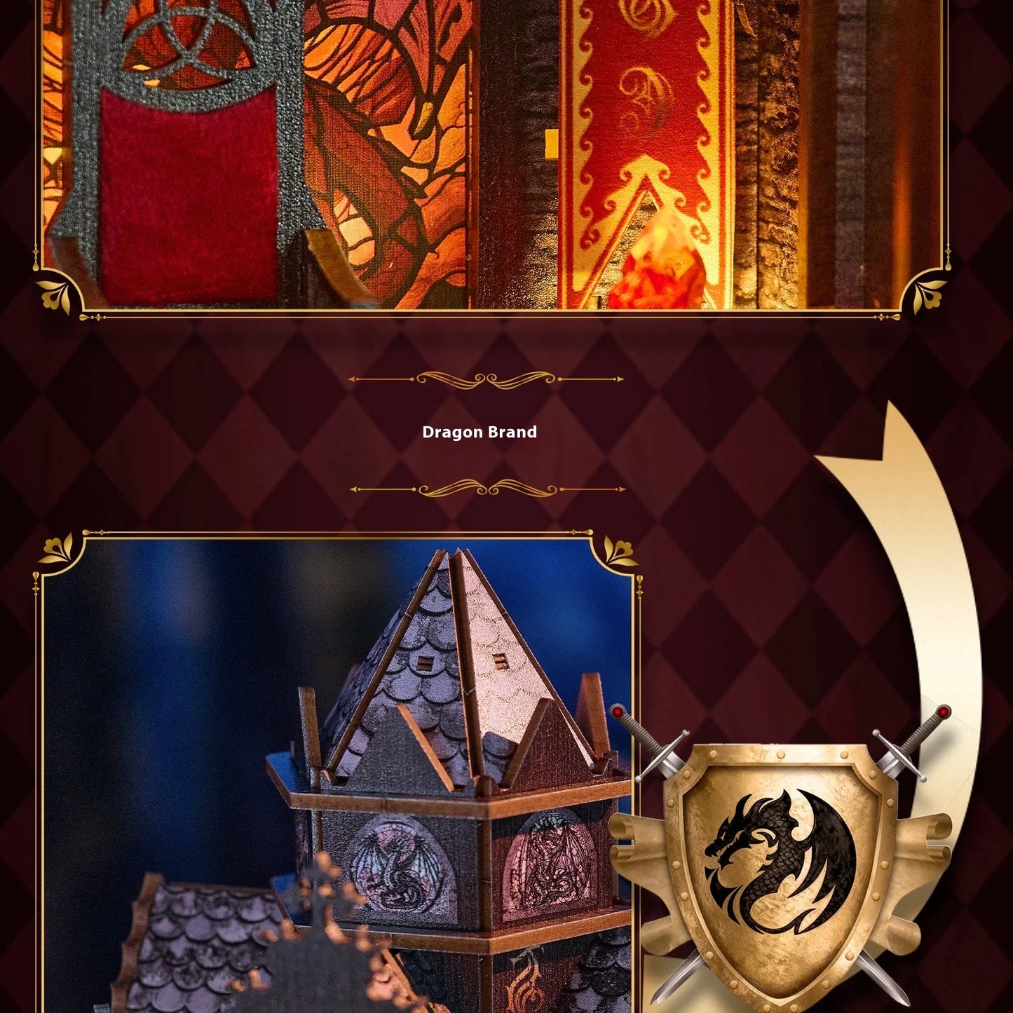 Spire of the Wyrm DIY Book Nook Kit Book Nook Kit Australia