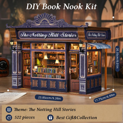 Notting Hill Story DIY Book Nook Kit Book Nook Kit Australia