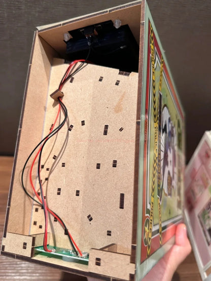 Hot Genuine Zootopia  Assembled Wooden Book 3d Puzzle Wooden Handmade Rabbit Judy Toys Model Peripheral Christmas Surprise Gifts Book Nook Kit Australia