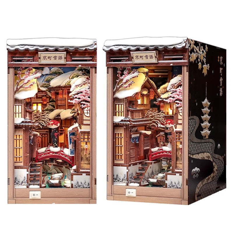 Kyoto Snow Whisper DIY Book Nook Kit - Image 7