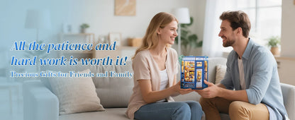 CUTEBEE 3D Puzzle Book Nook Wooden Dollhouse Bookstore Dollhouse with Light Miniature House Model for Bookshelf Desk Home Decor Book Nook Kit Australia