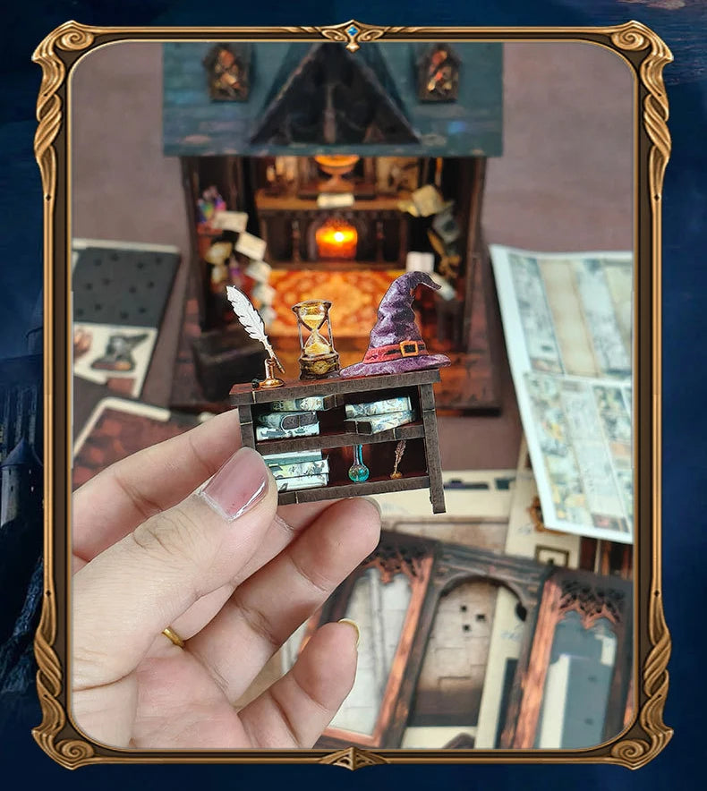 XY-B02 DIY Miniature House Kit Book Nook Kit Australia