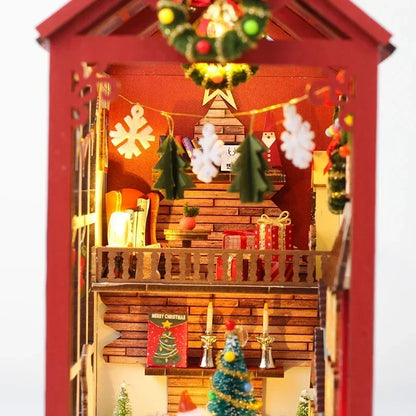 Christmas Window House DIY book nook kit - view 5