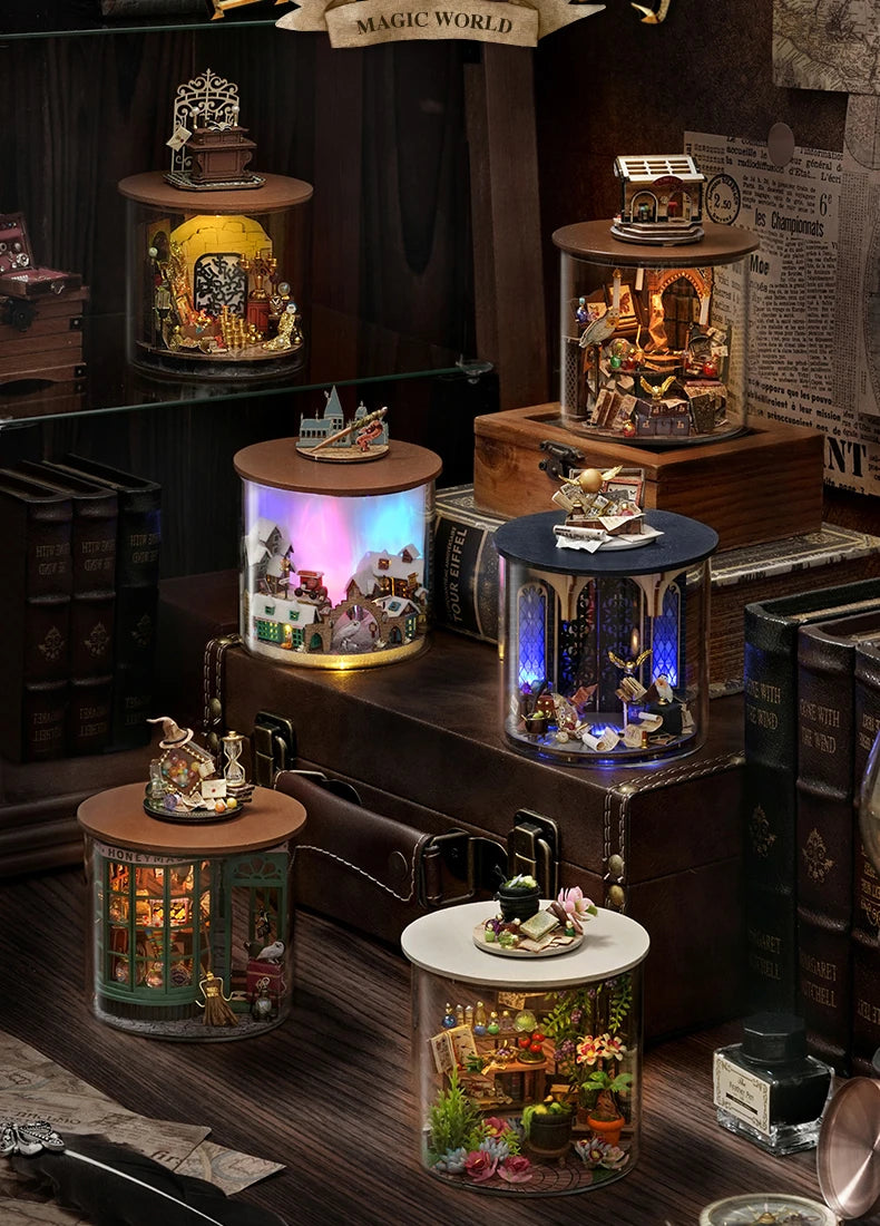 B-045 DIY Miniature House Kit Book Nook Kit Australia