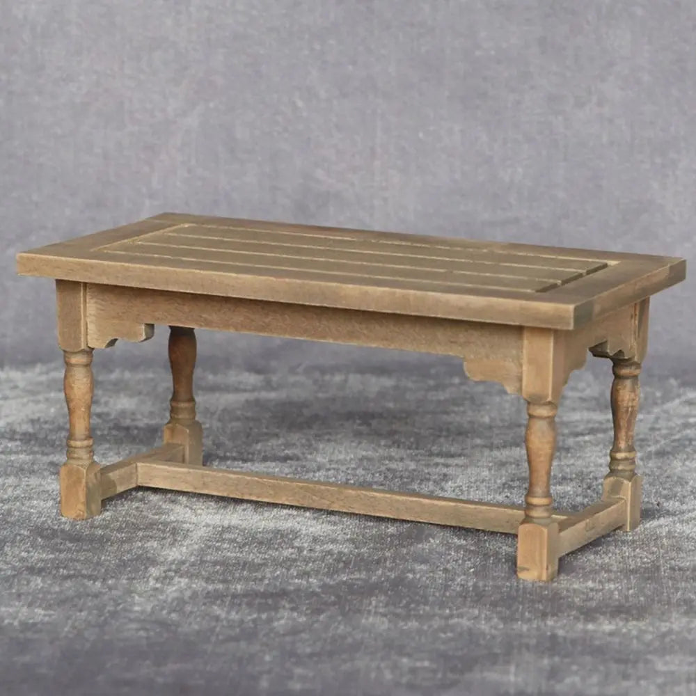 Mini Wooden Dining Set – 1:12 Scale Dollhouse Furniture 2