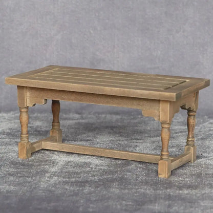 Mini Wooden Dining Set – 1:12 Scale Dollhouse Furniture 2