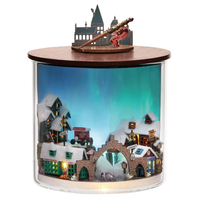 B-045 DIY Miniature House Kit Book Nook Kit Australia