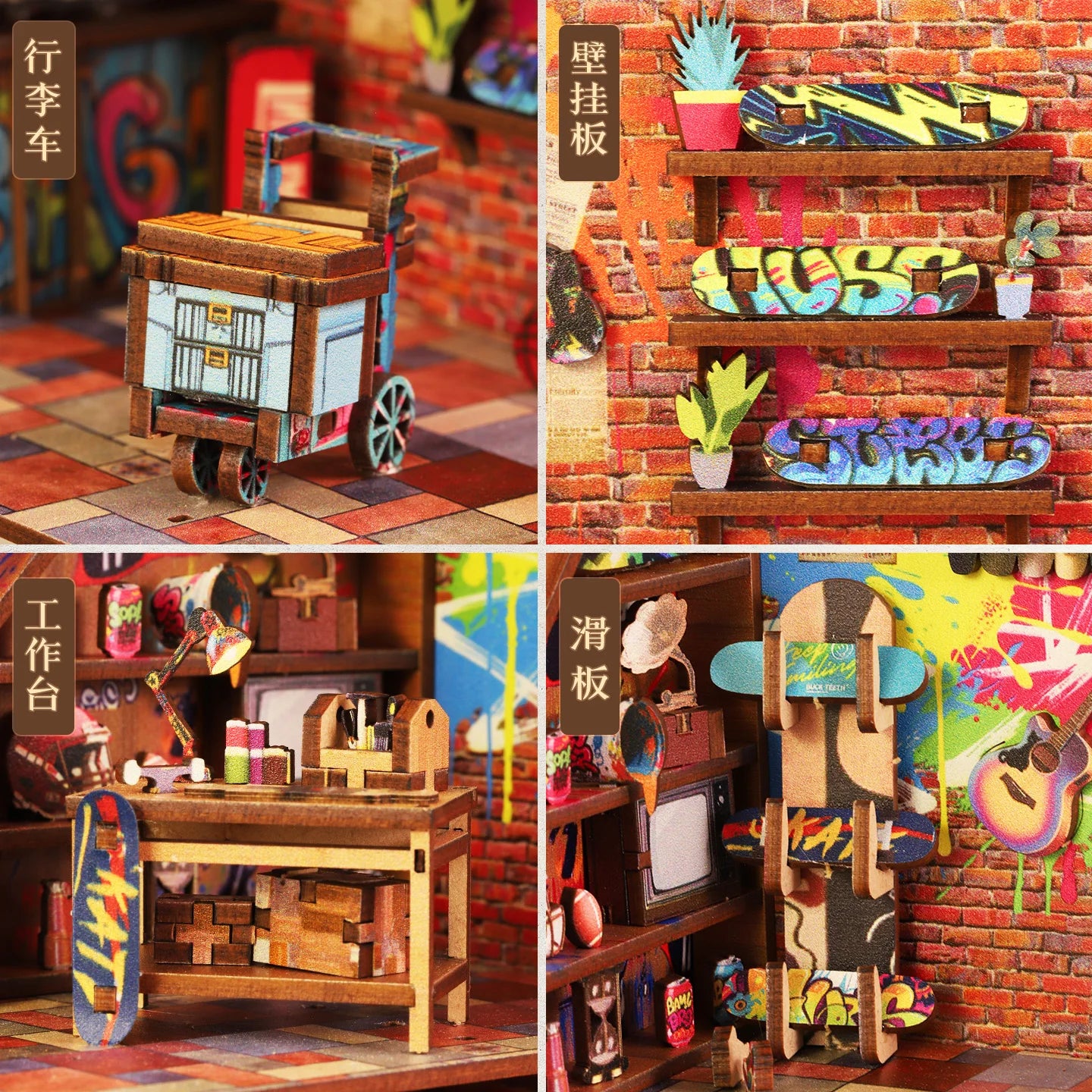 Skatepark DIY Diorama Kit - Image 6
