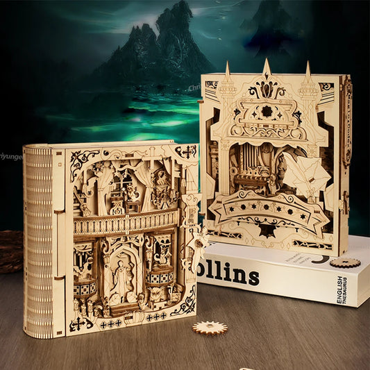 Book of Secrets DIY Miniature House Kit - Book Nook Kit Australia