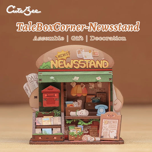 Newsstand DIY Miniature House Kit