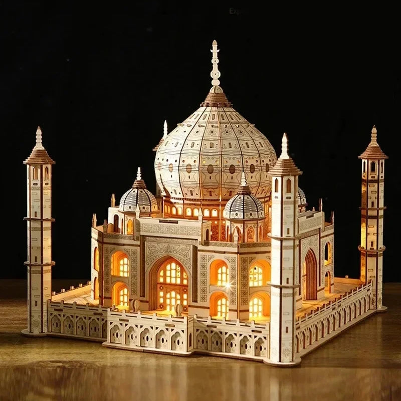 Royal Castle 3D Wooden Puzzle - Book Nook Kit Australia