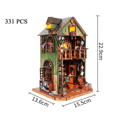 Owl Library DIY Miniature House Kit - Image 6