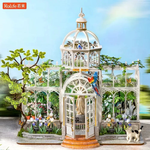 Rolife Oxygen Oasis Greenhouse DIY Miniature House Kit