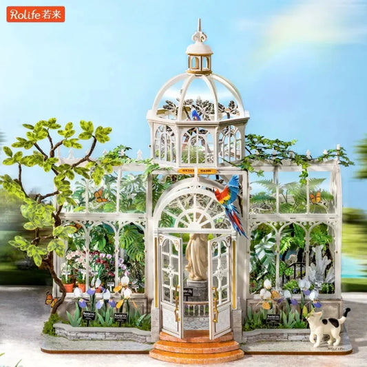 Rolife Oxygen Oasis Greenhouse DIY Miniature House Kit