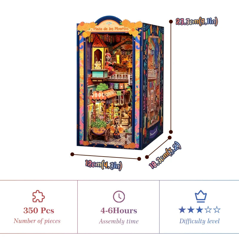 Laser Cut DIY Book Nook Kit - Image 7