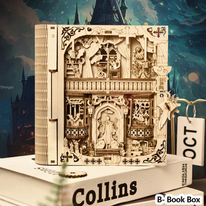 Book of Secrets DIY Miniature House Kit - Detail