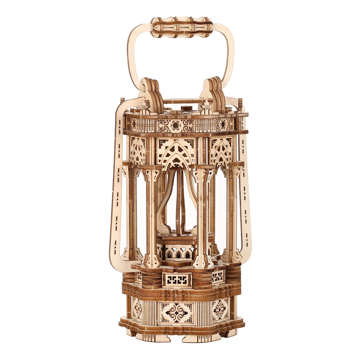 Tang lantern 3D Wooden Puzzle, Scale Model,DIY Model Kit, Handcraft Gift,Home Decoration,Mechanical Model Kit, Building Toy -