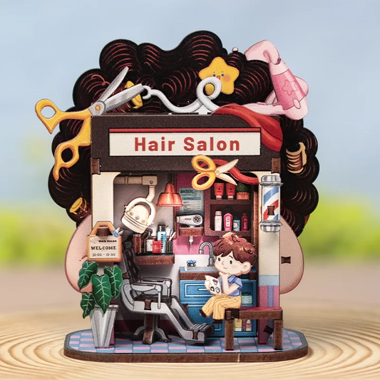 Hair Solan DIY Miniature House Kit