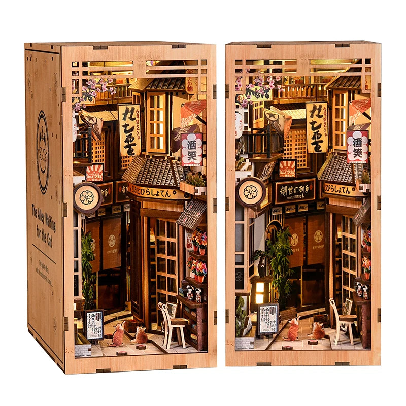 The Alley Waiting for the Cat Book Nook Kit Book Nook Kit Australia