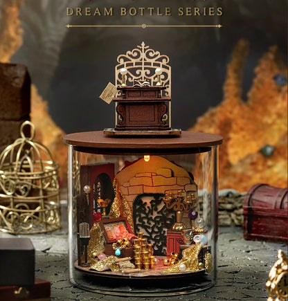 B-045 DIY Miniature House Kit Book Nook Kit Australia