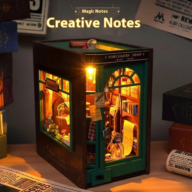 Sorcerer's Shop DIY Book Nook Kit - Book Nook Kit Australia