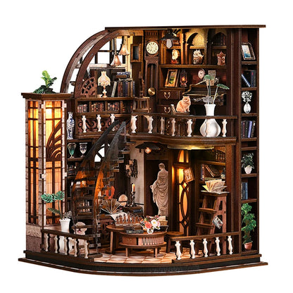 Bacchus Bookstore DIY Miniature House Kit - Image 7