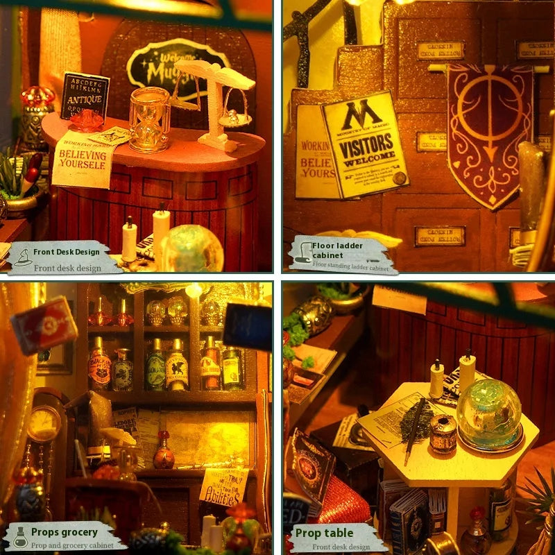 Sorcerer's Shop DIY Book Nook Kit - Image 5