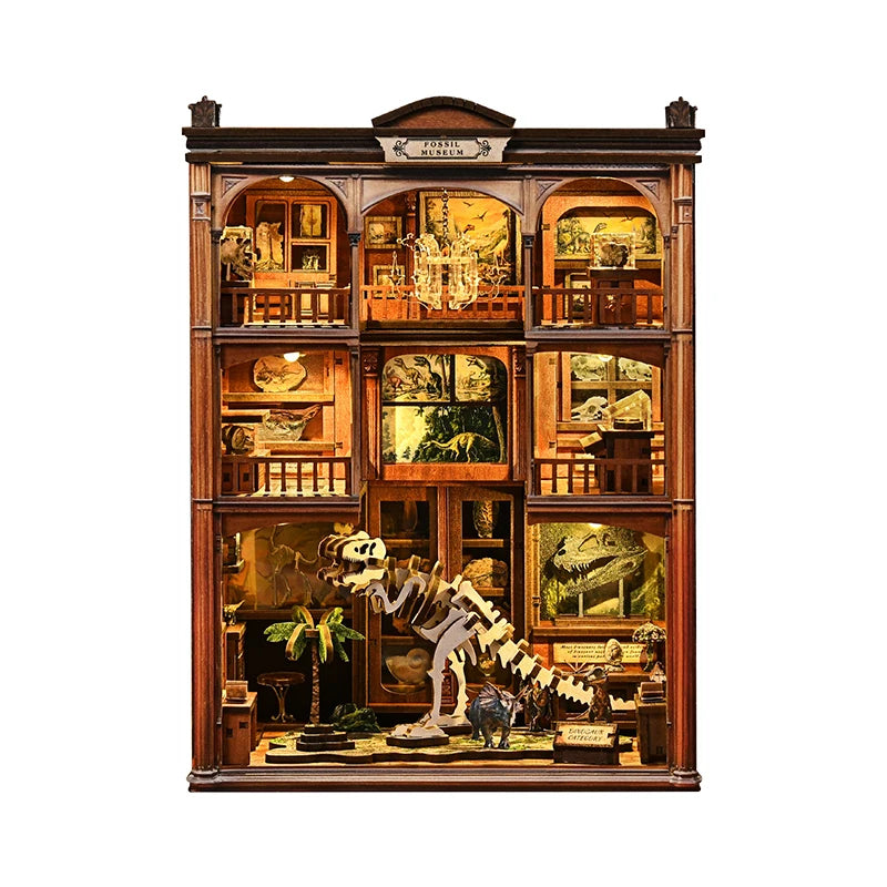 Fossil Museum DIY Book Nook Kit - Image 7