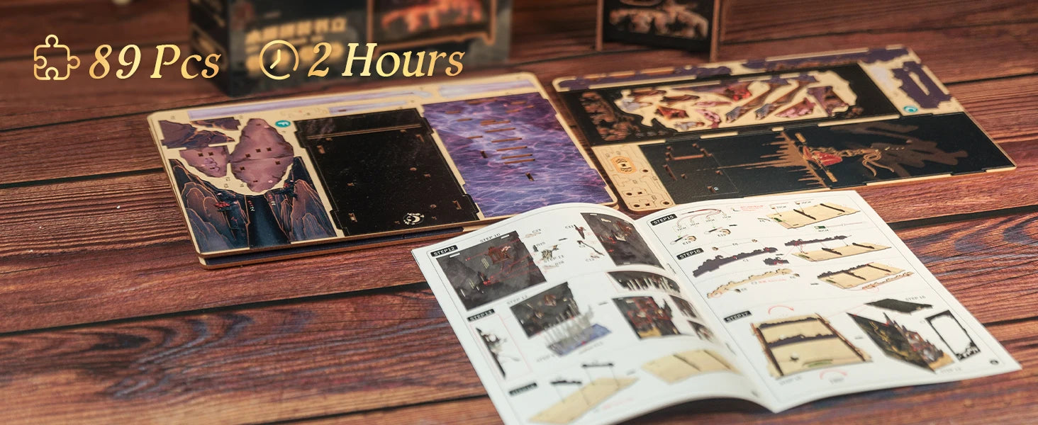 CUTEBEE 3D Wooden DIY Book Nook Kit  Miniature Dollhouse Bookend Unique Home Decor Bookshelf Gift for Adults Teens Chinese Style Book Nook Kit Australia