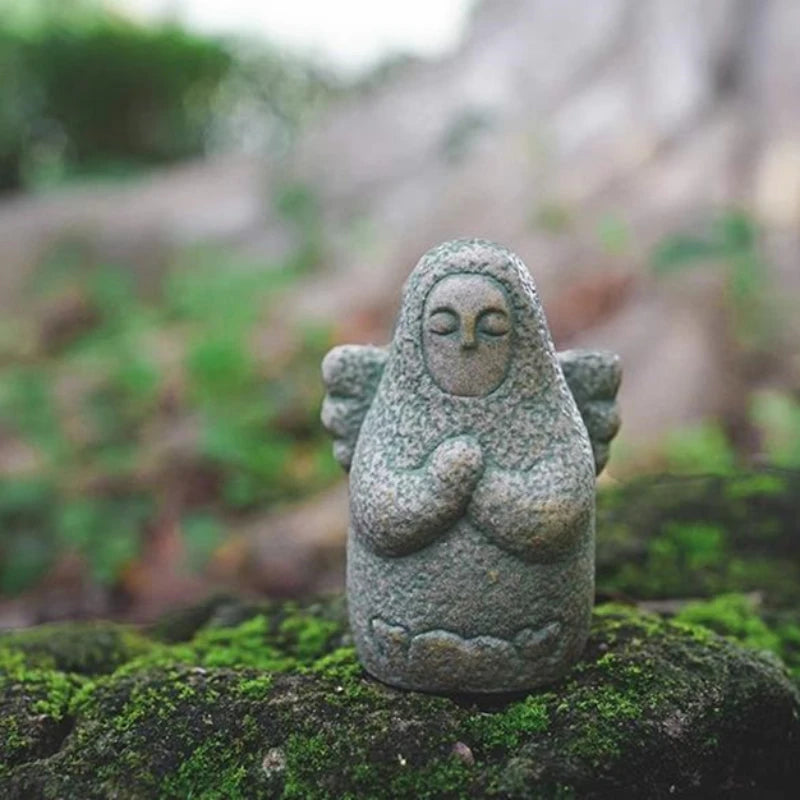 Zelda Shrine Stone Statue – Gaming Collectible Figurine