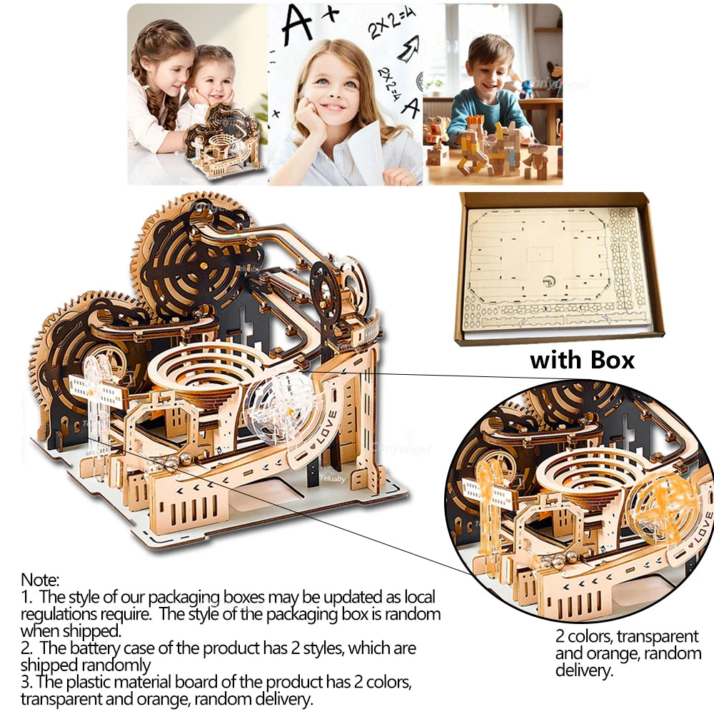 Marble Run 3D Wooden Puzzle - Image 4