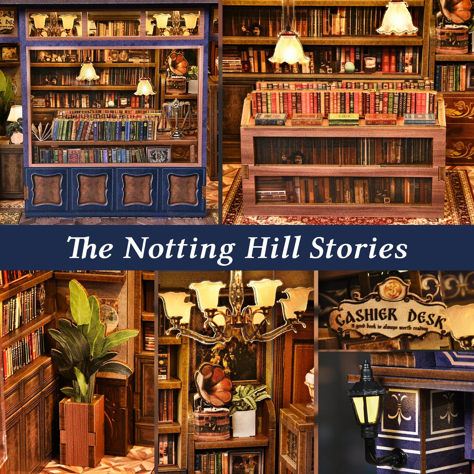 Notting Hill Story DIY Book Nook Kit Book Nook Kit Australia
