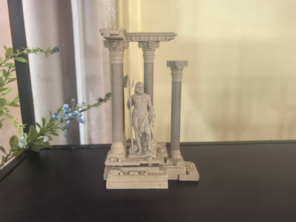Retro Roman Architecture Resin Figurine – LTCP-407 Series