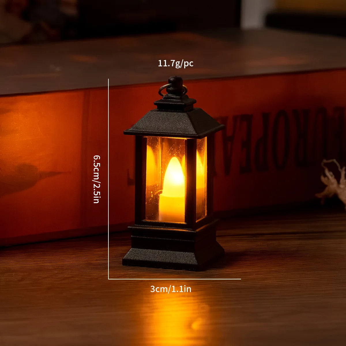 Mini Led Retro Glowing Pony Lantern Simulation Cande Light Night Light Dollhouse Miniature Kerosen Lamp Home Decor Toy Book Nook Kit Australia