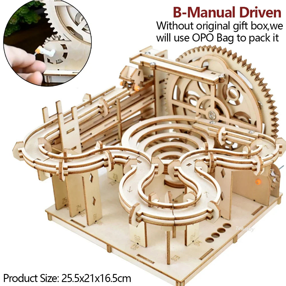 Marble Run 3D Wooden Puzzle - Image 8