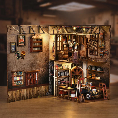 Craftsmanship Repair Shop DIY Book Nook Kit - Image 4