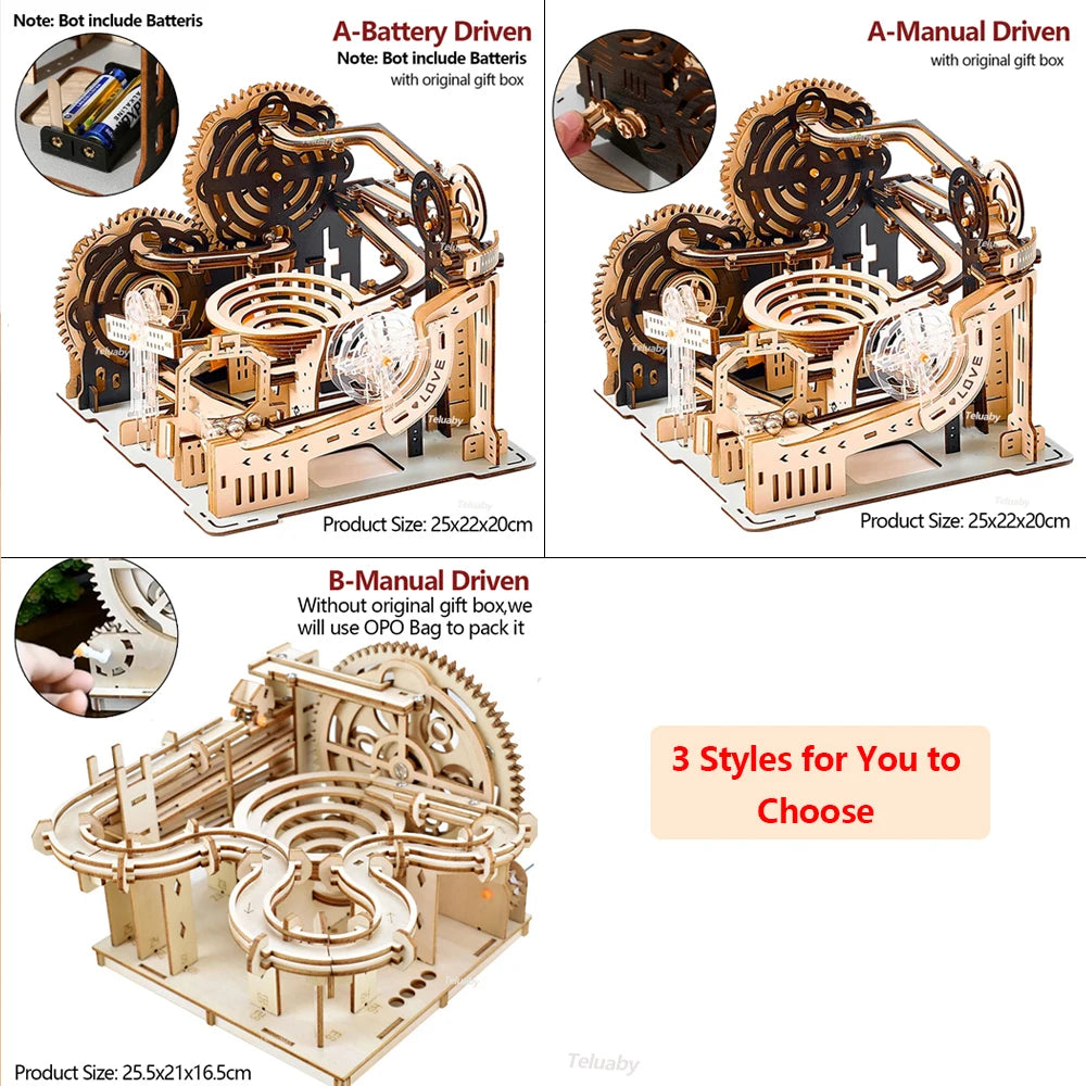 Marble Run 3D Wooden Puzzle - Image 6