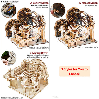 Marble Run 3D Wooden Puzzle - Image 6