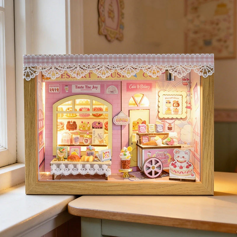 Dessert Store DIY Miniature House Kit - Detail