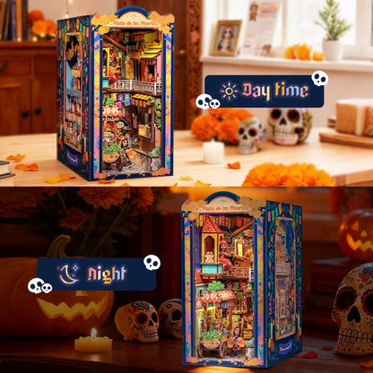 Laser Cut DIY Book Nook Kit - Side View