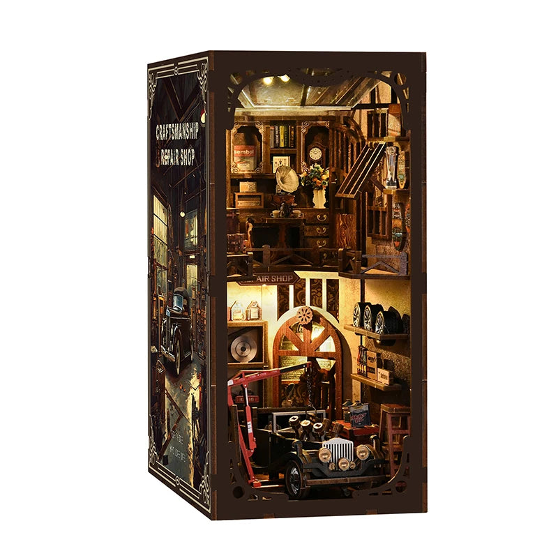 Craftsmanship Repair Shop DIY Book Nook Kit - Image 7