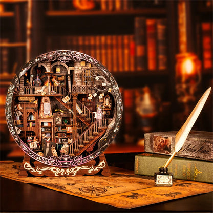 YQ-04-S DIY Miniature House Kit Book Nook Kit Australia