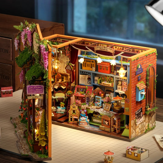 Micro 3D Building DIY Miniature House Kit