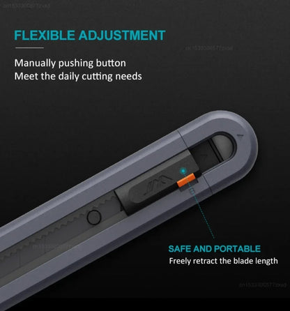 Xiaomi JimiHome Pocket Utility Knife – Carbon Steel Blade with Safety Lock for DIY & Crafts