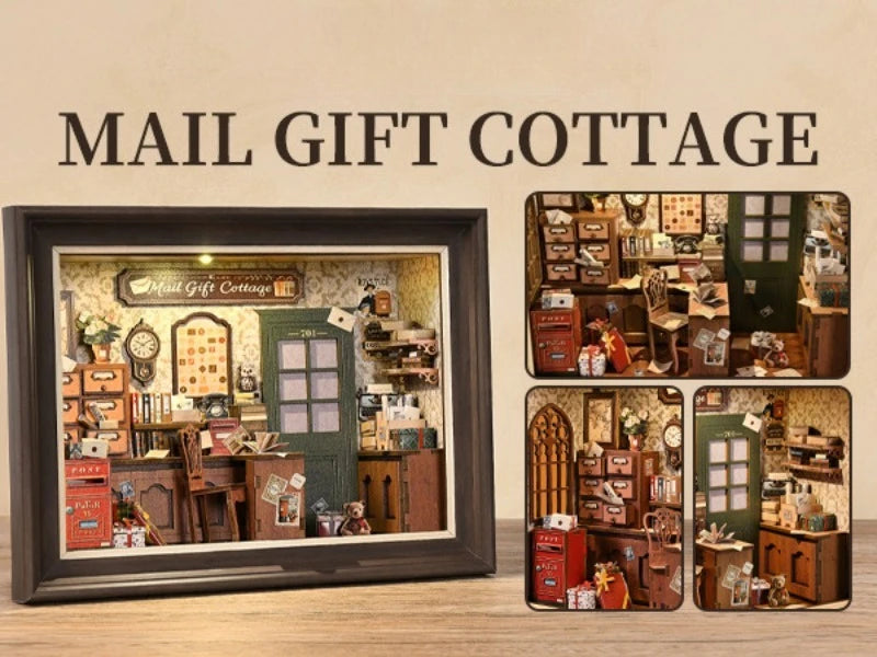 Mail Gift Cottage DIY Book Nook Kit Book Nook Kit Australia