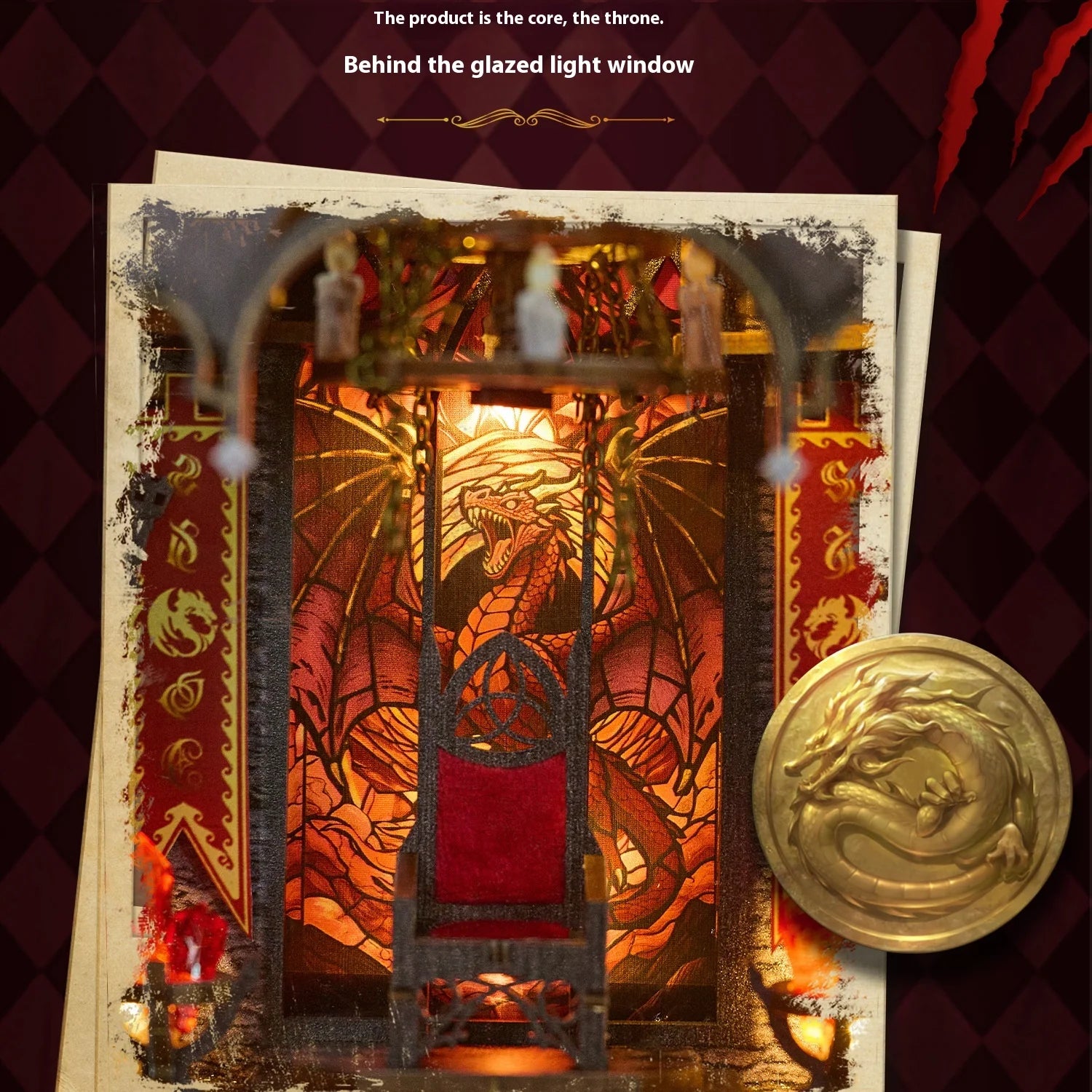 Spire of the Wyrm DIY Book Nook Kit Book Nook Kit Australia